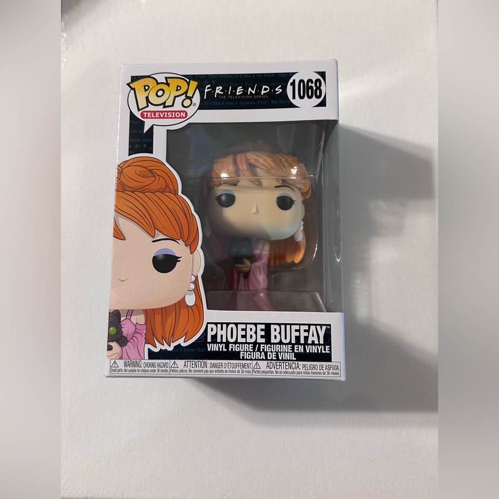 Funko Pop Television: Friends Phoebe Buffay #1068-
Vinyl Figure-w/ box.